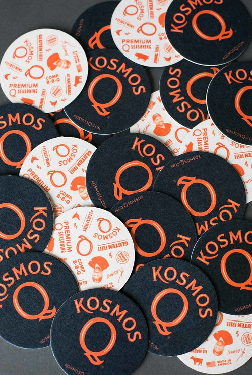 Kosmos Q專業(yè)燒烤餐飲與用品品牌視覺識(shí)別VIS設(shè)計(jì),圍繞Q字母的設(shè)計(jì)