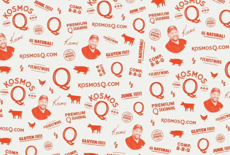 Kosmos Q專業(yè)燒烤餐飲與用品品牌視覺識(shí)別VIS設(shè)計(jì),圍繞Q字母的設(shè)計(jì)