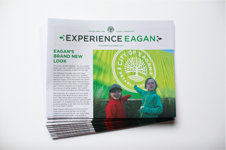 伊根市城市品牌形象重塑設計logo設計vi設計，抽象綠色大樹圖形