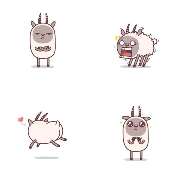 山羊吉祥物設(shè)計(jì)--上海品牌設(shè)計(jì)公司