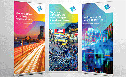 互聯(lián)網(wǎng)股票經(jīng)紀(jì)金融公司TP ICAP新螺旋槳logo設(shè)計(jì)公司vi設(shè)計(jì)