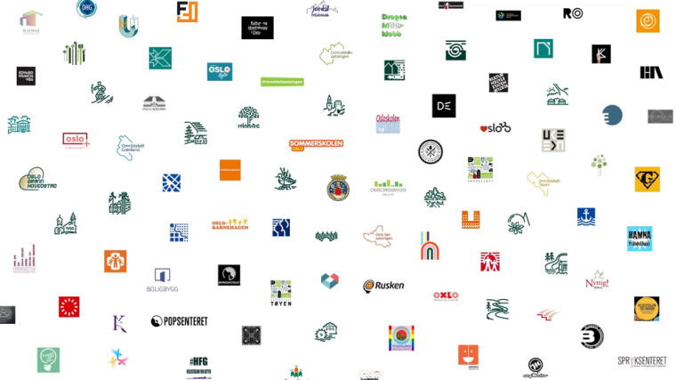 挪威奧斯陸公社城市原來使用的Logo數(shù)量眾多，非常分散。