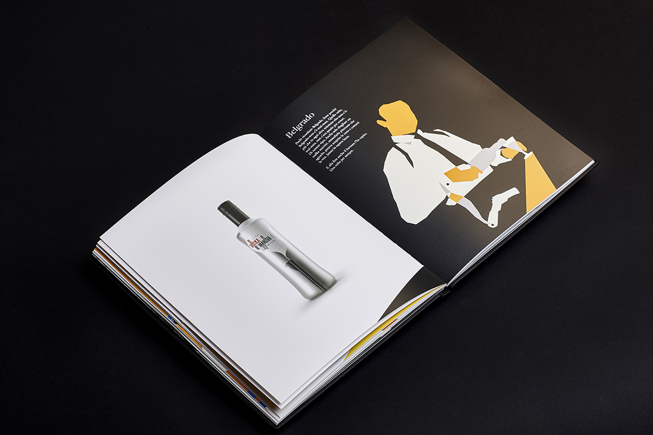 Nuceria Group國外酒文化宣傳畫冊設(shè)計“瓶子里的故事”-古巴，革命和朗姆酒