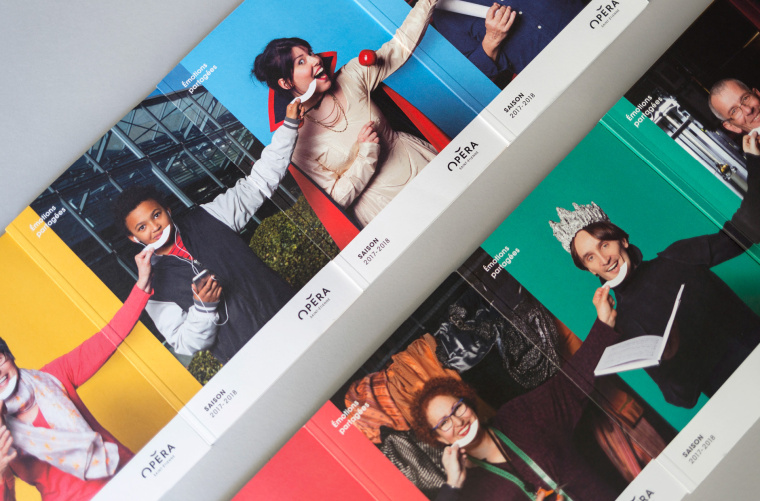 圣埃蒂安歌劇院2017-18季宣傳海報(bào)設(shè)計(jì)與畫冊(cè)設(shè)計(jì) “共同的情感”