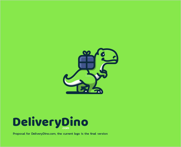 上海logo設(shè)計(jì)：28個(gè)現(xiàn)代和負(fù)空間標(biāo)志logo設(shè)計(jì)-恐龍logo