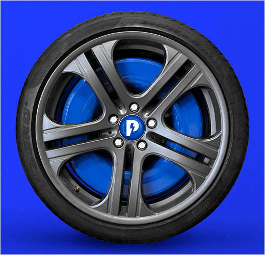 電動(dòng)汽車技術(shù)公司Protean Electric 企業(yè)logo設(shè)計(jì)，閃電字母P