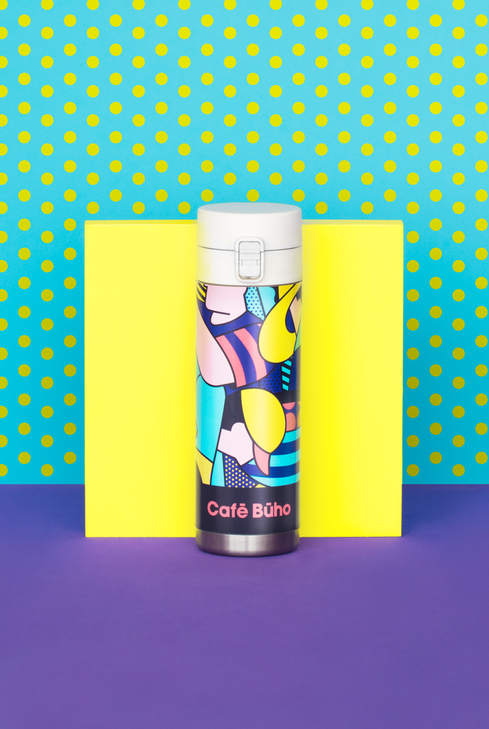 Cafe Buho 咖啡店品牌形象設(shè)計包裝設(shè)計，城市藝術(shù)和街頭漫畫風(fēng)格