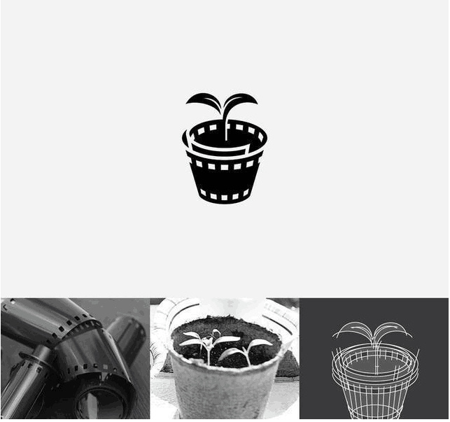 logo設(shè)計(jì)過程圖示揭示logo設(shè)計(jì)靈感-植物電影l(fā)ogo設(shè)計(jì) logo設(shè)計(jì)過程圖示揭示logo設(shè)計(jì)靈感-植物電影l(fā)ogo設(shè)計(jì)