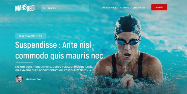 火星卷軸網(wǎng)站設(shè)計(jì)