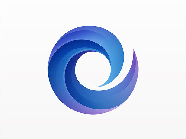 Ombre的-O-信-LOGO設(shè)計(jì)