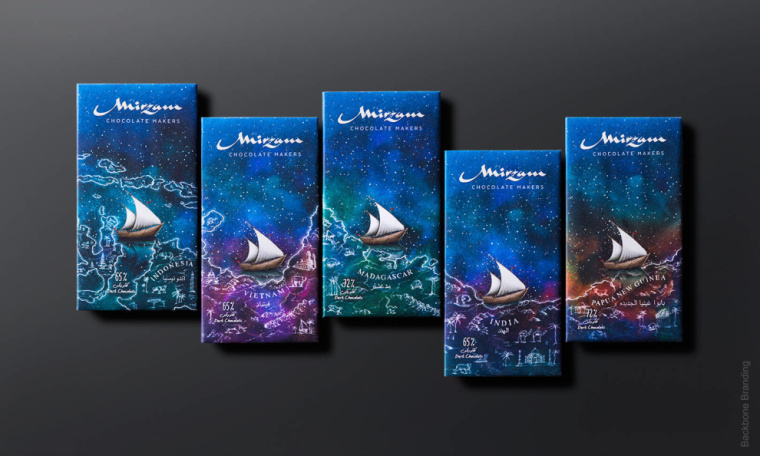 Mirzam巧克力棒包裝設(shè)計(jì)，以輕盈和獨(dú)特的夢(mèng)幻插圖吸引消費(fèi)者