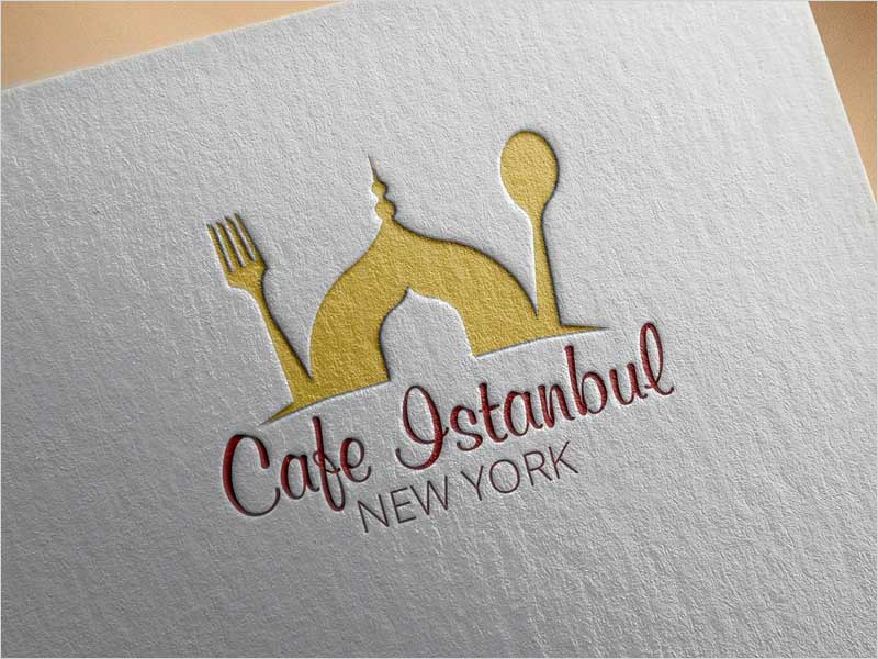  2018年的現(xiàn)代餐廳標(biāo)志設(shè)計(jì)-伊斯坦布爾咖啡廳標(biāo)志設(shè)計(jì)