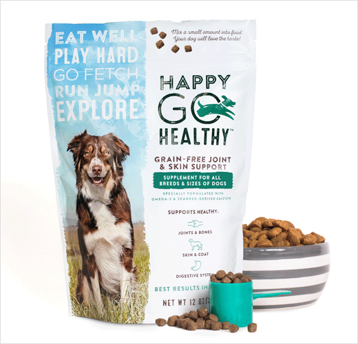Happy Go Healthy寵物狗保健營(yíng)養(yǎng)補(bǔ)充劑品牌策劃-包裝設(shè)計(jì)