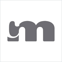 帶負(fù)空間字母logo