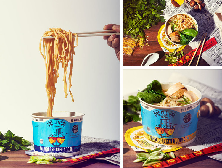 用一種文化在世界各地享受美食之旅，One Culture Foods調(diào)味品與杯面包裝設(shè)計(jì)