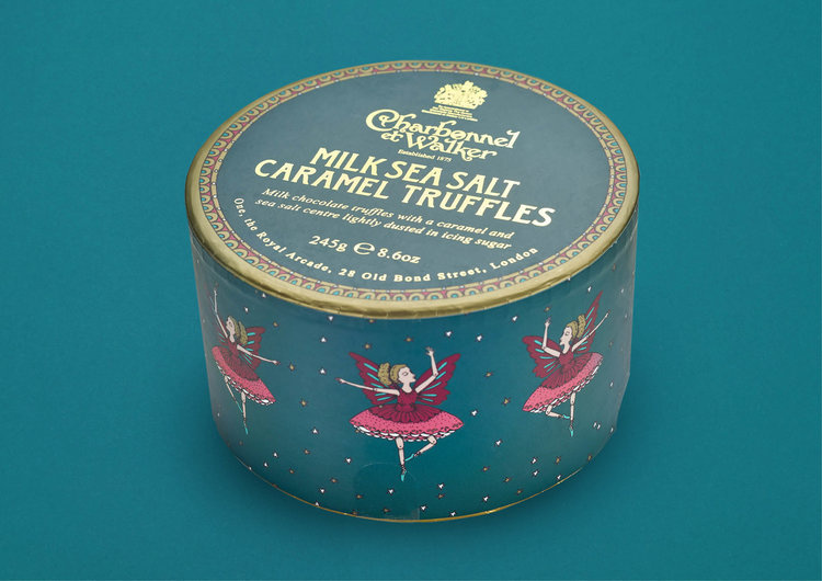 Charbonnel圣誕節(jié)巧克力禮品包裝設(shè)計(jì),設(shè)計(jì)靈感來自芭蕾舞劇院與童話故事 Charbonnel圣誕節(jié)巧克力禮品包裝設(shè)計(jì),設(shè)計(jì)靈感來自芭蕾舞劇院與童話故事