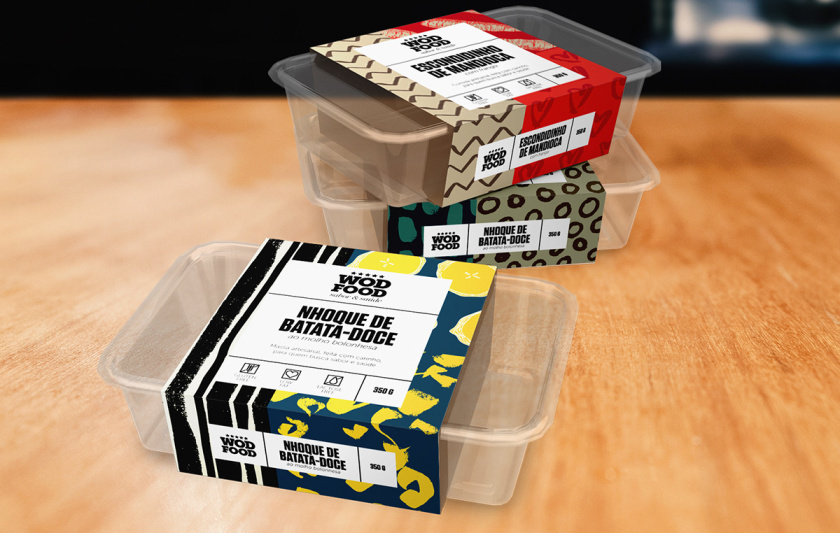 WOD健身營養(yǎng)餐食品包裝設(shè)計(jì)，突出健康、新鮮與手工制作