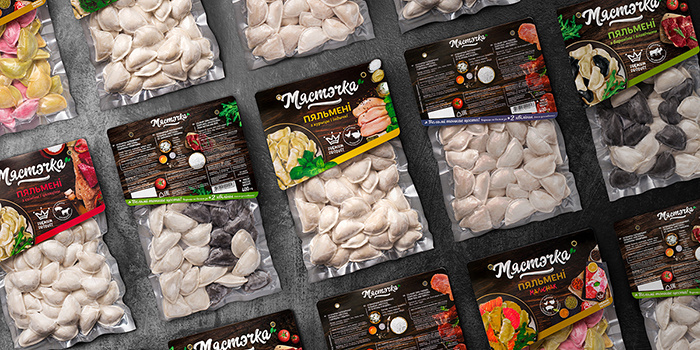 Myastechka新品牌水餃包裝設(shè)計(jì)，傳達(dá)優(yōu)質(zhì)，自然與廚師級(jí)美食