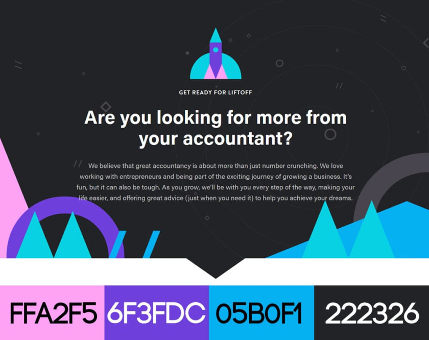 網(wǎng)站設(shè)計(jì)配色方案-哇公司