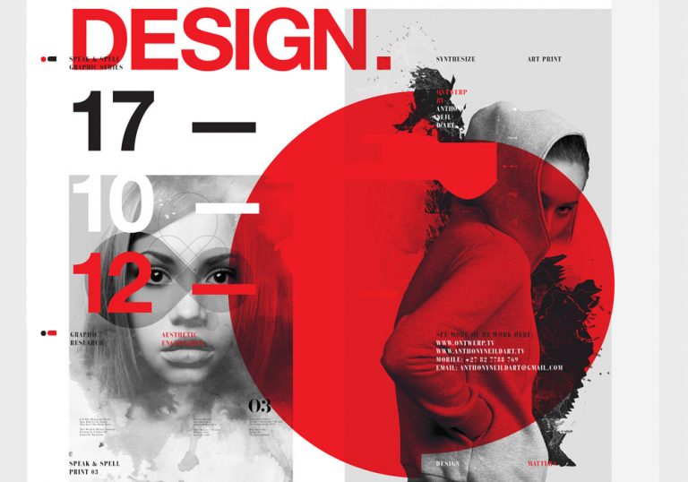 上海海報設計公司欣賞：一組另類前衛(wèi)藝術風格的創(chuàng)意海報設計靈感