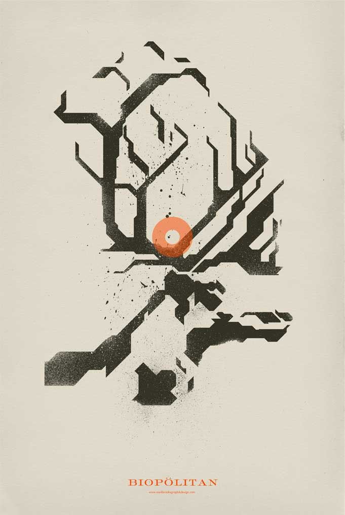 另類前衛(wèi)藝術風格創(chuàng)意海報設計靈感-書法藝術風格