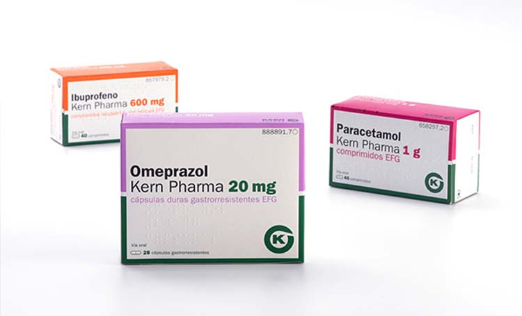 藥品包裝設(shè)計(jì)靈感-GENERICS Kern Pharma包裝設(shè)計(jì)