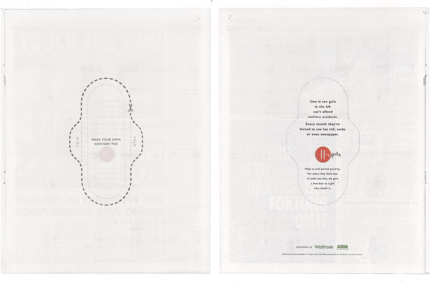 《嘿,女孩》(Hey girls)衛(wèi)生墊公益廣告創(chuàng)意營銷 《嘿,女孩》(Hey girls)衛(wèi)生墊公益廣告創(chuàng)意營銷