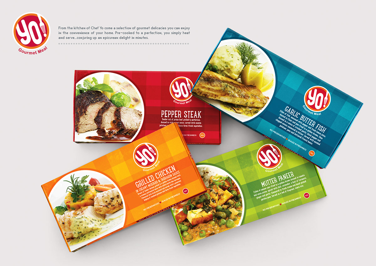 YO速食方便菜包裝設(shè)計(jì)“餐布”篇