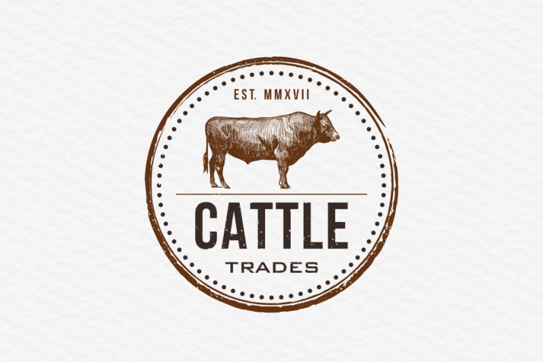 品牌標志以牛為原型。該標志由DIX LIX MIX設計公司設計