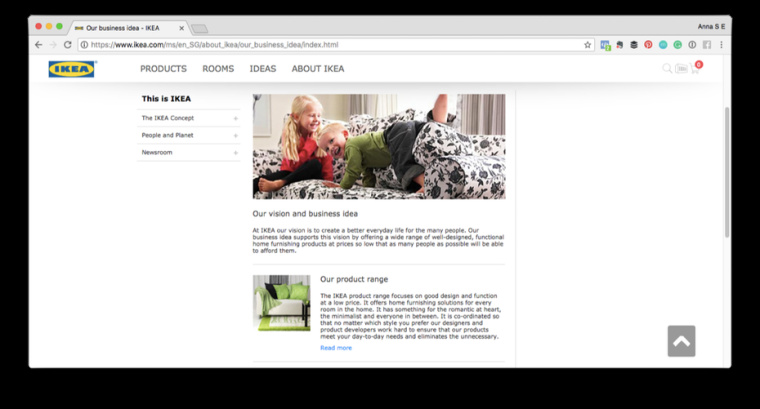 宜家的目的只是“為許多人創(chuàng)造更美好的日常生活”