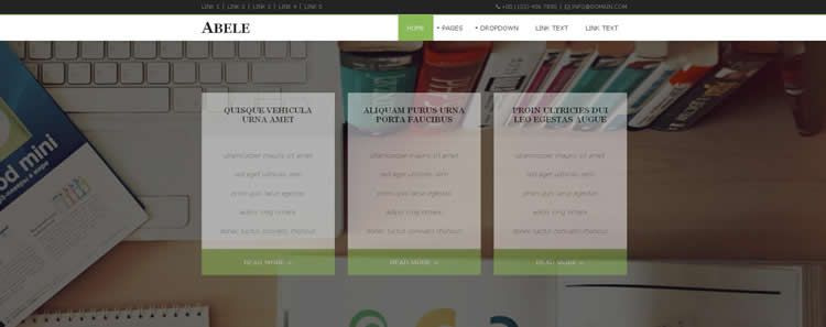 abele全屏滑塊超級菜單圖像懸停視差效果動畫背景html5模板網(wǎng)站響應(yīng)