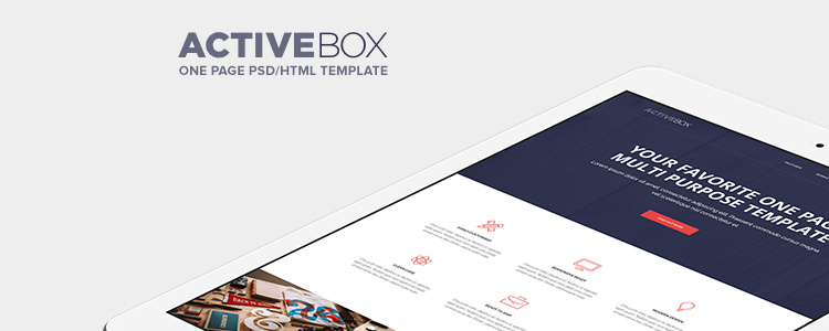 ActiveBox html5模板網(wǎng)站響應(yīng)自由