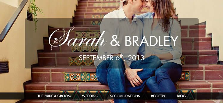 響應(yīng)式婚禮單頁面布局功能豐富的HTML5響應(yīng)式模板jquery Waypoints