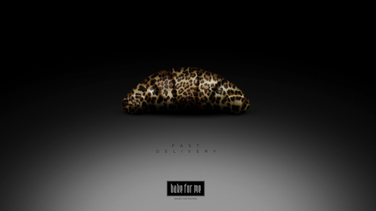 Bake For Me面包店平面廣告創(chuàng)意設(shè)計,以斑馬、獵豹之形,體現(xiàn)交付快之意 Bake For Me面包店平面廣告創(chuàng)意設(shè)計,以斑馬、獵豹之形,體現(xiàn)交付快之意