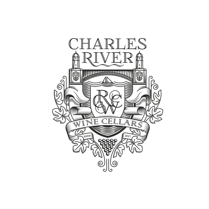 中世紀(jì)會徽徽標(biāo)logo設(shè)計-帶有縮寫和卷軸的紋章徽章標(biāo)志