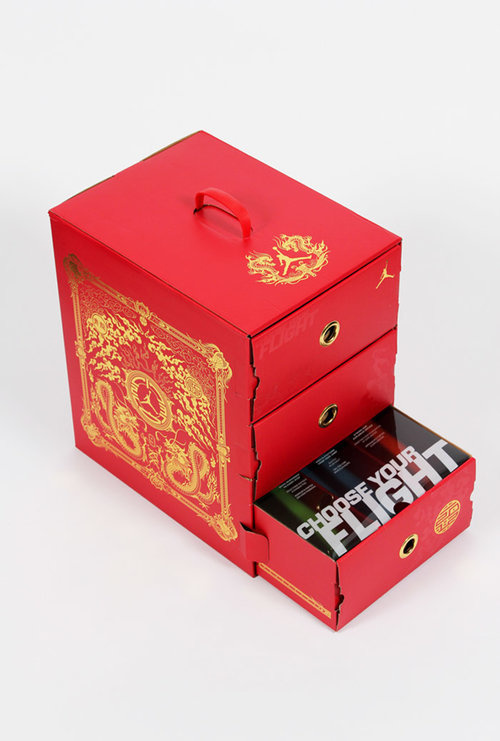 15款特別版Nike耐克運動鞋包裝設(shè)計-耐克龍年