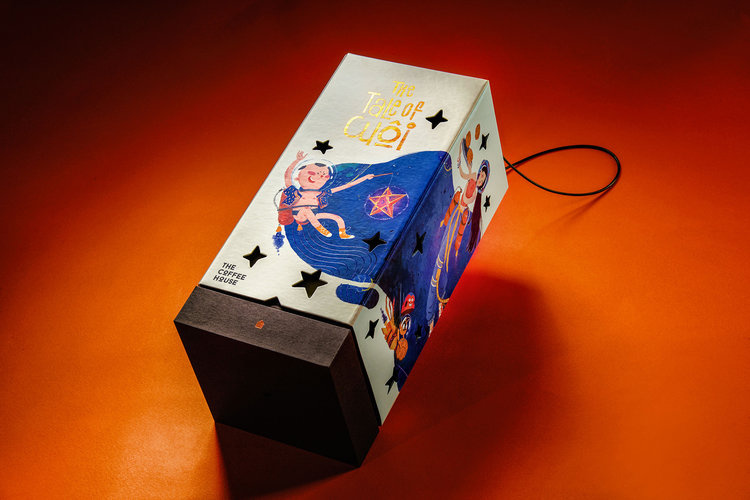 The Coffee House 限量版月餅禮盒包裝設(shè)計(jì)“兒童油畫(huà)插畫(huà)風(fēng)”