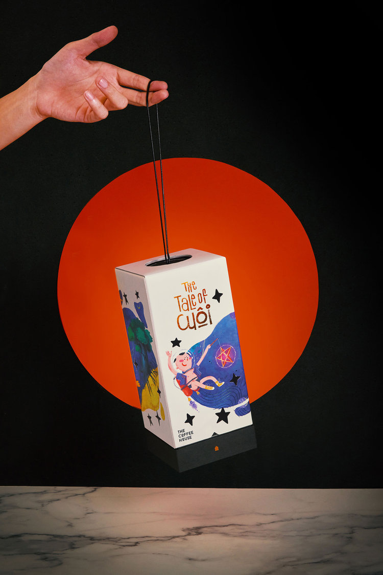 The Coffee House 限量版月餅禮盒包裝設計“兒童油畫插畫風”