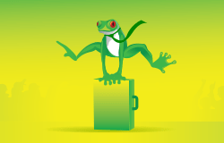 LEAPJob品牌吉祥物——紅眼樹蛙 LEAPJob品牌吉祥物——紅眼樹蛙