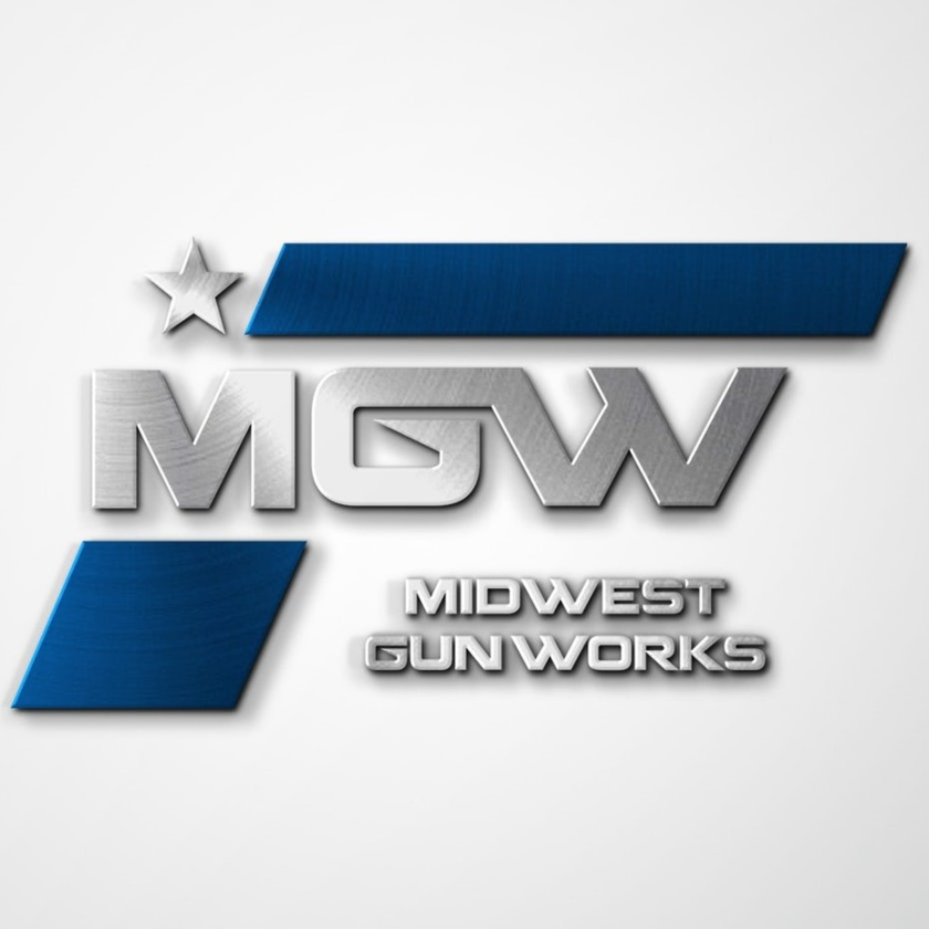 堅固和堅韌的重金屬logo設(shè)計-槍店標(biāo)志設(shè)計