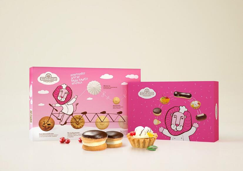 Nevsky Bereg 面包蛋糕點(diǎn)心包裝設(shè)計(jì)”快樂的獅子“插畫篇-上海食品包裝設(shè)計(jì)公司 Nevsky Bereg 面包蛋糕點(diǎn)心包裝設(shè)計(jì)”快樂的獅子“插畫篇-上海食品包裝設(shè)計(jì)公司