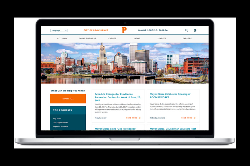 普羅維登斯市新城市網(wǎng)站設(shè)計建設(shè)，營造輕松友好的氛圍