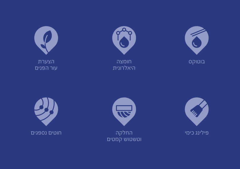 Magic Point 醫(yī)學美容整形醫(yī)院品牌形象全案策劃設計-基于徽標logo的插圖和圖標