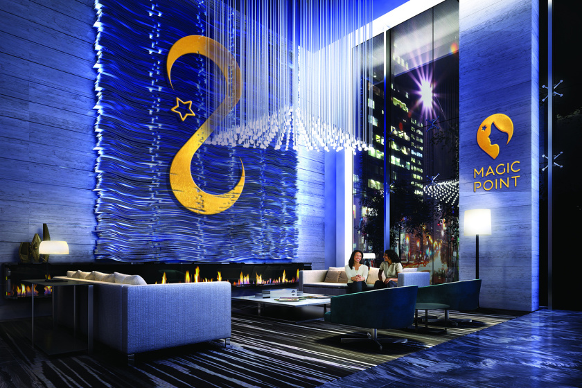 Magic Point 醫(yī)學美容整形醫(yī)院品牌形象全案策劃設計-大堂裝飾設計