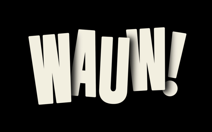 Wauw冰淇淋品牌新logo設(shè)計(jì)，源自第一勺的味蕾驚喜感覺