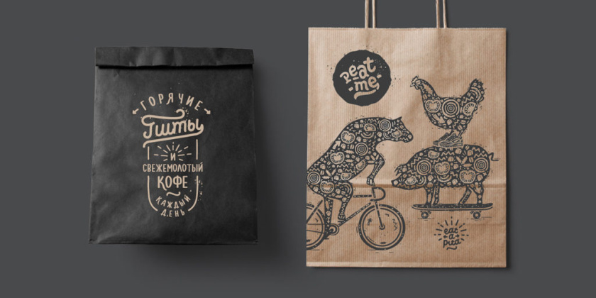 Решение 俄羅斯面餅餐廳餐飲品牌形象vi設(shè)計“獨角獸與動物”插畫風(fēng) Решение 俄羅斯面餅餐廳餐飲品牌形象vi設(shè)計“獨角獸與動物”插畫風(fēng)