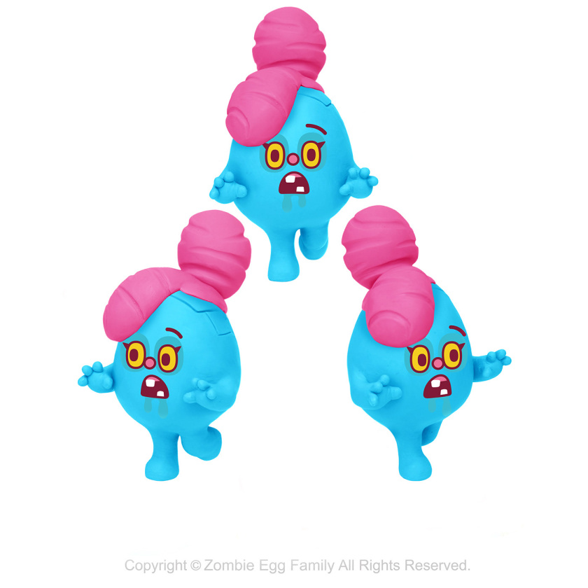 僵尸蛋家族人物設(shè)計(jì)，雞蛋P吉祥物設(shè)計(jì)