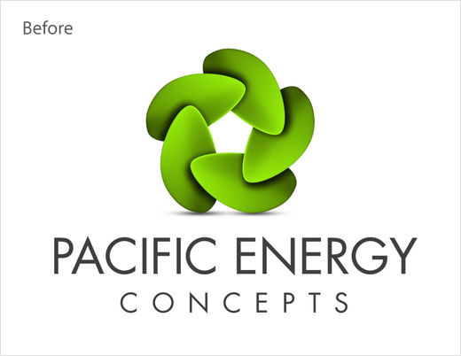太平洋能源公司舊版logo設(shè)計(jì)