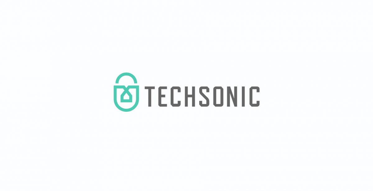 Techsonic 電子安全監(jiān)控設(shè)備公司logo設(shè)計,盾牌+鎖+房子 Techsonic 電子安全監(jiān)控設(shè)備公司logo設(shè)計,盾牌+鎖+房子