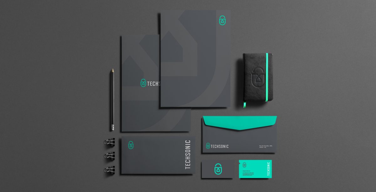 Techsonic 電子安全監(jiān)控設(shè)備公司logo設(shè)計vi設(shè)計 Techsonic 電子安全監(jiān)控設(shè)備公司logo設(shè)計vi設(shè)計